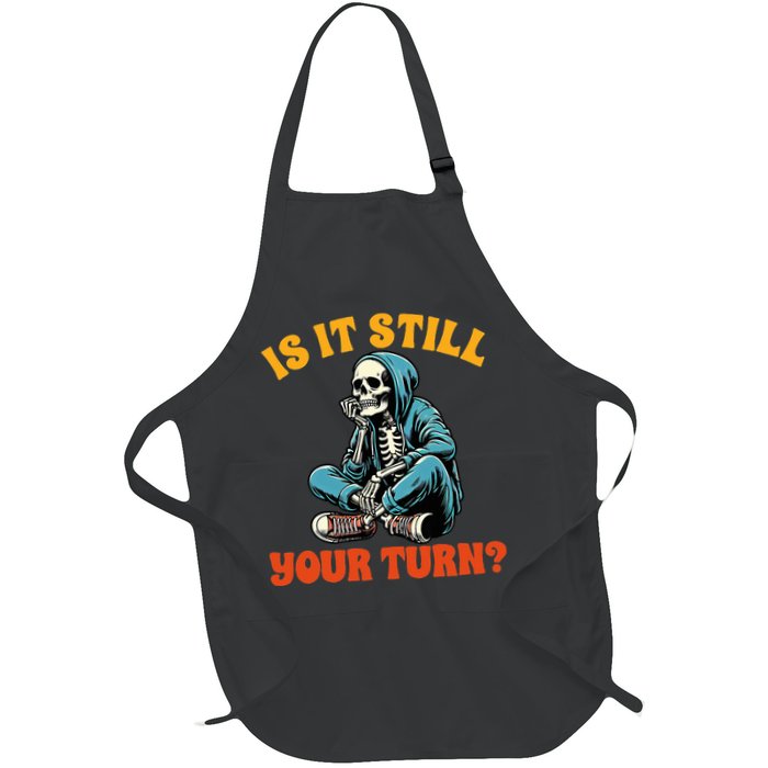 Board Game Lover Skeleton Game Night Is It Still Your Turn Apron