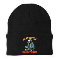 Board Game Lover Skeleton Game Night Is It Still Your Turn Beanie