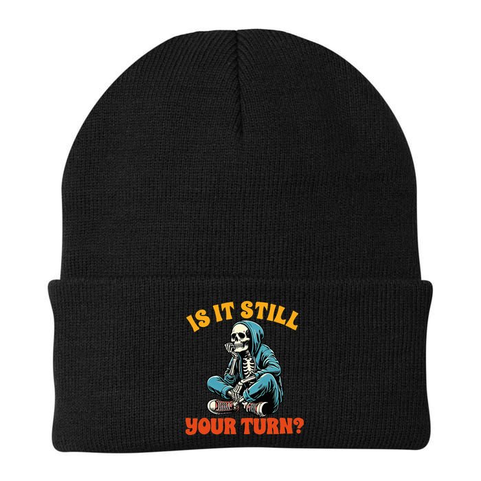 Board Game Lover Skeleton Game Night Is It Still Your Turn Beanie