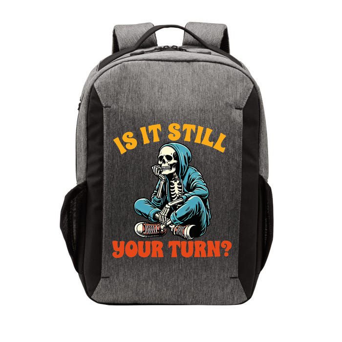 Board Game Lover Skeleton Game Night Is It Still Your Turn Vector Backpack