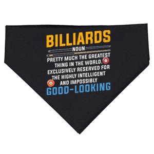 Billiards Good Looking Billiards Dad Gift For Father’s Day USA-Made Doggie Bandana