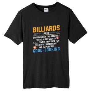 Billiards Good Looking Billiards Dad Gift For Father’s Day Tall Fusion ChromaSoft Performance T-Shirt