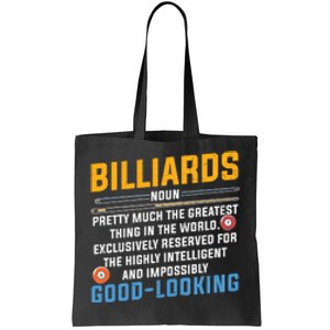 Billiards Good Looking Billiards Dad Gift For Father’s Day Tote Bag