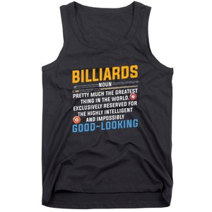 Billiards Good Looking Billiards Dad Gift For Father’s Day Tank Top