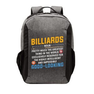 Billiards Good Looking Billiards Dad Gift For Father’s Day Vector Backpack