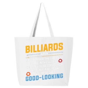 Billiards Good Looking Billiards Dad Gift For Father’s Day 25L Jumbo Tote