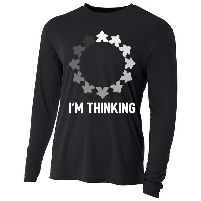 Board Games Lucky Game Night Tabletop Boardgamers Meeple Cooling Performance Long Sleeve Crew