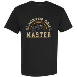 Blacktop Grill Master Griddle Bbq Stone Chef Garment-Dyed Heavyweight T-Shirt