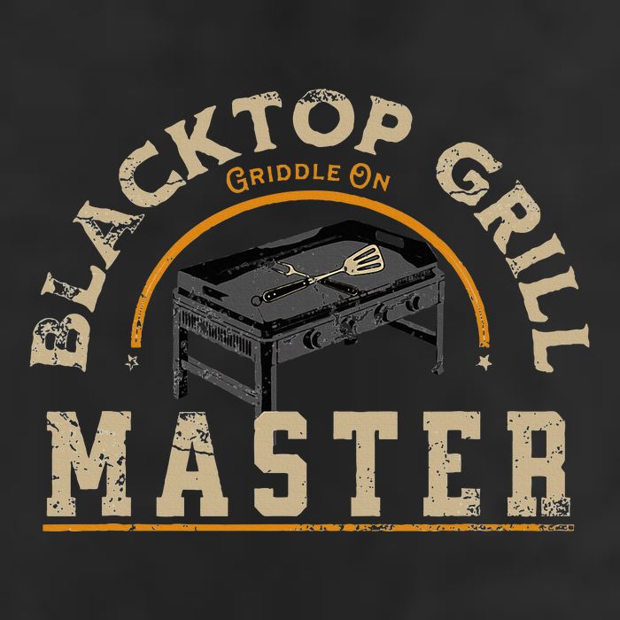 Blacktop Grill Master Griddle Bbq Stone Chef 7 Panel Mesh Trucker Snapback Hat
