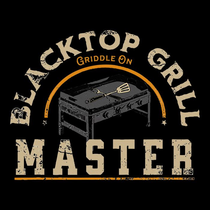 Blacktop Grill Master Griddle Bbq Stone Chef Cooling Performance Crew T-Shirt