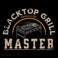 Blacktop Grill Master Griddle Bbq Stone Chef Flatbill Hat