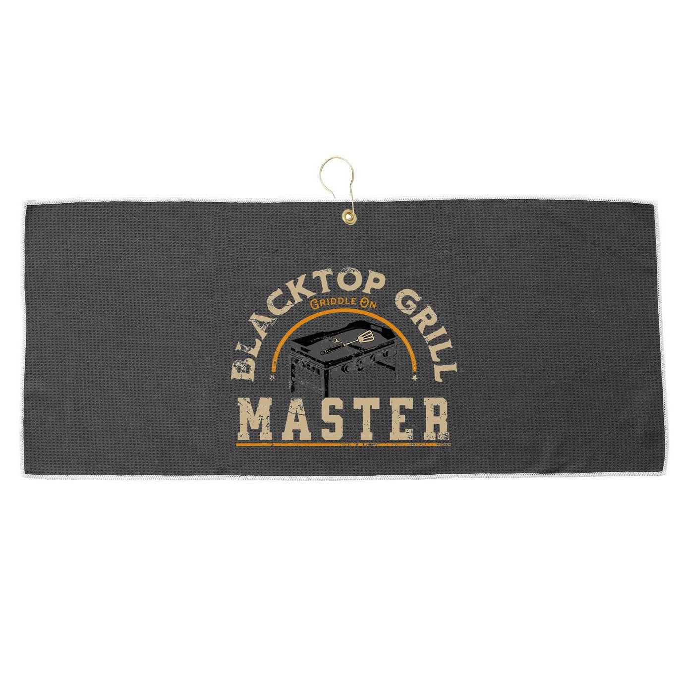 Blacktop Grill Master Griddle Bbq Stone Chef Large Microfiber Waffle Golf Towel