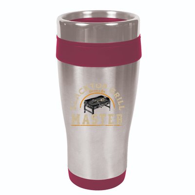 Blacktop Grill Master Griddle Bbq Stone Chef 16oz Travel Tumbler