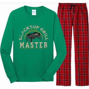 Blacktop Grill Master Griddle Bbq Stone Chef Long Sleeve Pajama Set