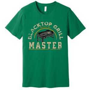 Blacktop Grill Master Griddle Bbq Stone Chef Premium T-Shirt