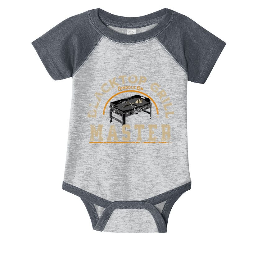 Blacktop Grill Master Griddle Bbq Stone Chef Infant Baby Jersey Bodysuit