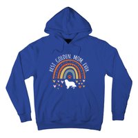 Best Golden Mom Ever Rainbow Funny Gift Golden Retriever Mama Gift Hoodie