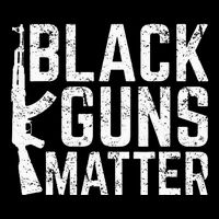Black Guns Matter Quote Ak 47 Picture Backpack