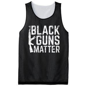 Black Guns Matter Quote Ak 47 Picture Mesh Reversible Basketball Jersey Tank