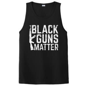 Black Guns Matter Quote Ak 47 Picture PosiCharge Competitor Tank