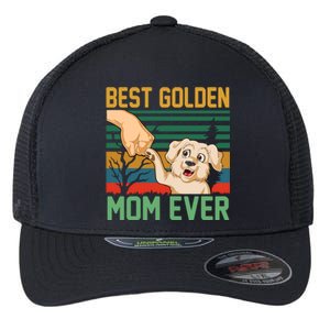 Best Golden Mom Ever Flexfit Unipanel Trucker Cap