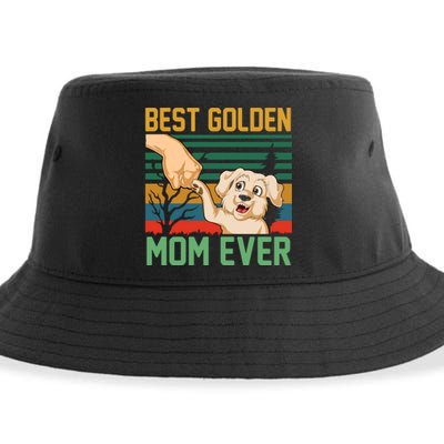 Best Golden Mom Ever Sustainable Bucket Hat