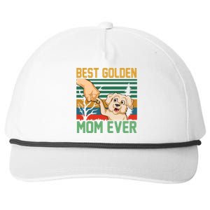 Best Golden Mom Ever Snapback Five-Panel Rope Hat