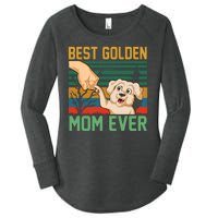 Best Golden Mom Ever Women's Perfect Tri Tunic Long Sleeve Shirt