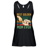 Best Golden Mom Ever Ladies Essential Flowy Tank