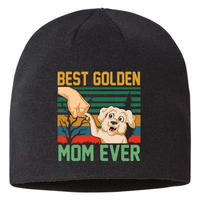 Best Golden Mom Ever Sustainable Beanie