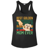 Best Golden Mom Ever Ladies PosiCharge Competitor Racerback Tank