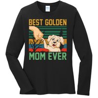 Best Golden Mom Ever Ladies Long Sleeve Shirt