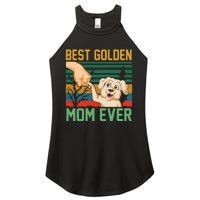 Best Golden Mom Ever Women's Perfect Tri Rocker Tank