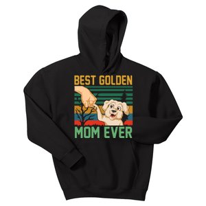 Best Golden Mom Ever Kids Hoodie