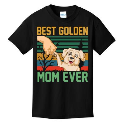 Best Golden Mom Ever Kids T-Shirt