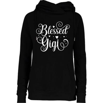 Blessed Gigi MotherS Day Womens Funnel Neck Pullover Hood