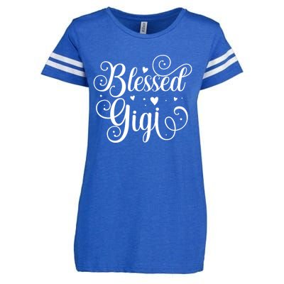 Blessed Gigi MotherS Day Enza Ladies Jersey Football T-Shirt