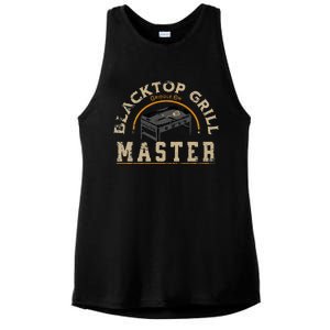 Blacktop Grill Master Griddle Bbq Stone Chef Ladies PosiCharge Tri-Blend Wicking Tank