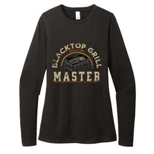 Blacktop Grill Master Griddle Bbq Stone Chef Womens CVC Long Sleeve Shirt