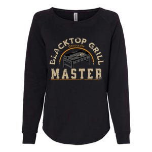 Blacktop Grill Master Griddle Bbq Stone Chef Womens California Wash Sweatshirt