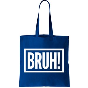 Bruh Gift Meme Funny Graphic For Teen Cool Gift Tote Bag