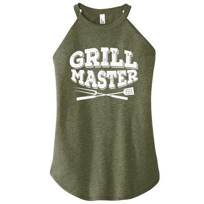 Barbecue Grill Master Grilling BBQ Smoker Party Women’s Perfect Tri Rocker Tank