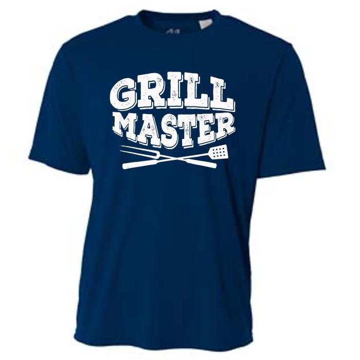 Barbecue Grill Master Grilling BBQ Smoker Party Cooling Performance Crew T-Shirt