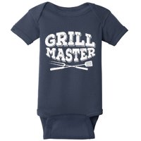 Barbecue Grill Master Grilling BBQ Smoker Party Baby Bodysuit