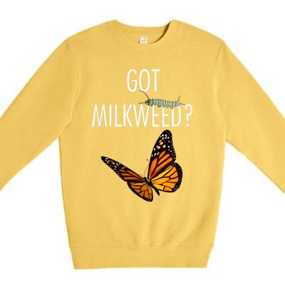 Butterfly Got Milkweed Premium Crewneck Sweatshirt