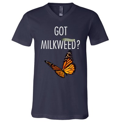 Butterfly Got Milkweed V-Neck T-Shirt