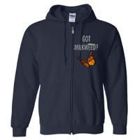 Butterfly Got Milkweed Full Zip Hoodie