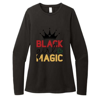 Black Girl Magic Gift History Month African Heritage Womens CVC Long Sleeve Shirt