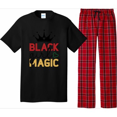 Black Girl Magic Gift History Month African Heritage Pajama Set