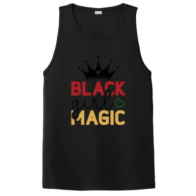 Black Girl Magic Gift History Month African Heritage PosiCharge Competitor Tank